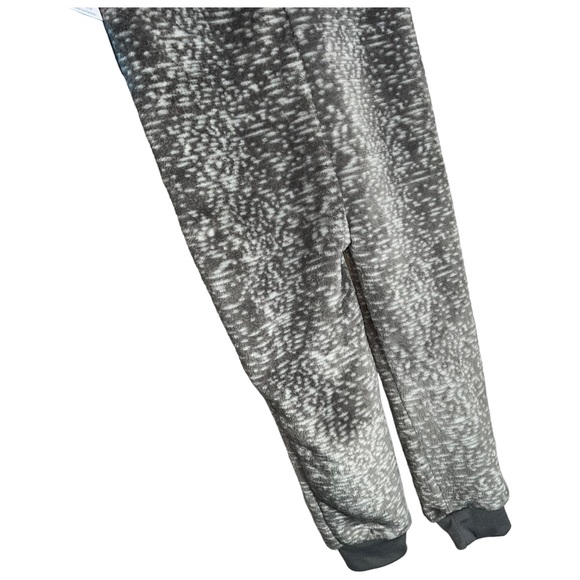 NEW Jellifish Kids Wolf Onsie Kids Sz 3T Gray Zip Up Onsie with Wolf Hoody - Picture 11 of 12